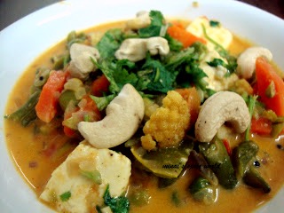 vegetable coconut curry