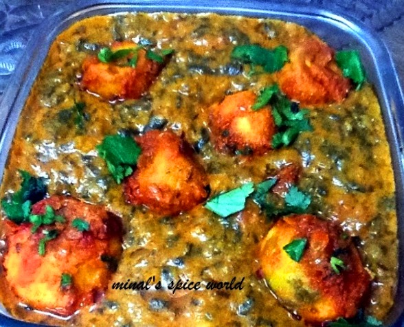 palak aloo curry