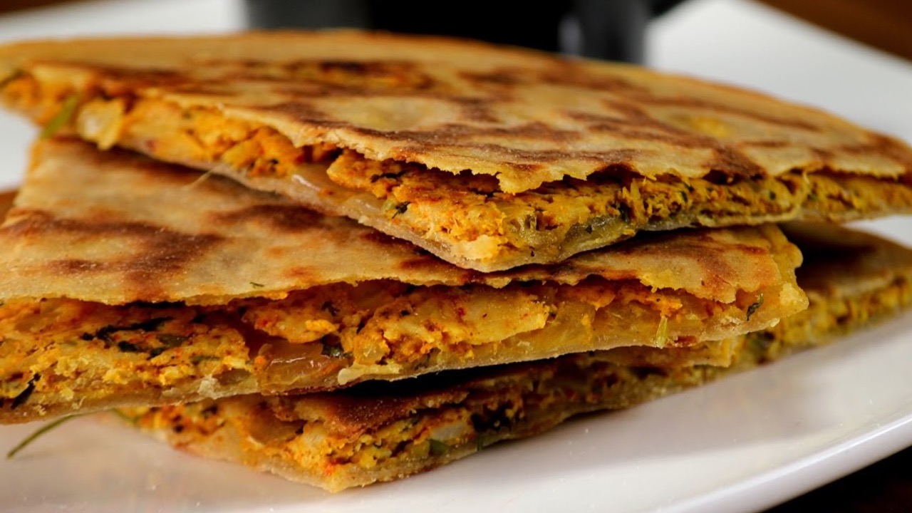 keema paratha