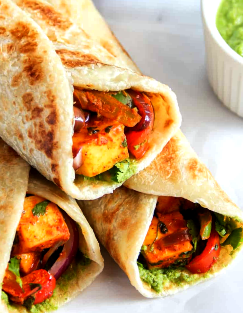 Paneer Kathi roll/ Paneer Frankie