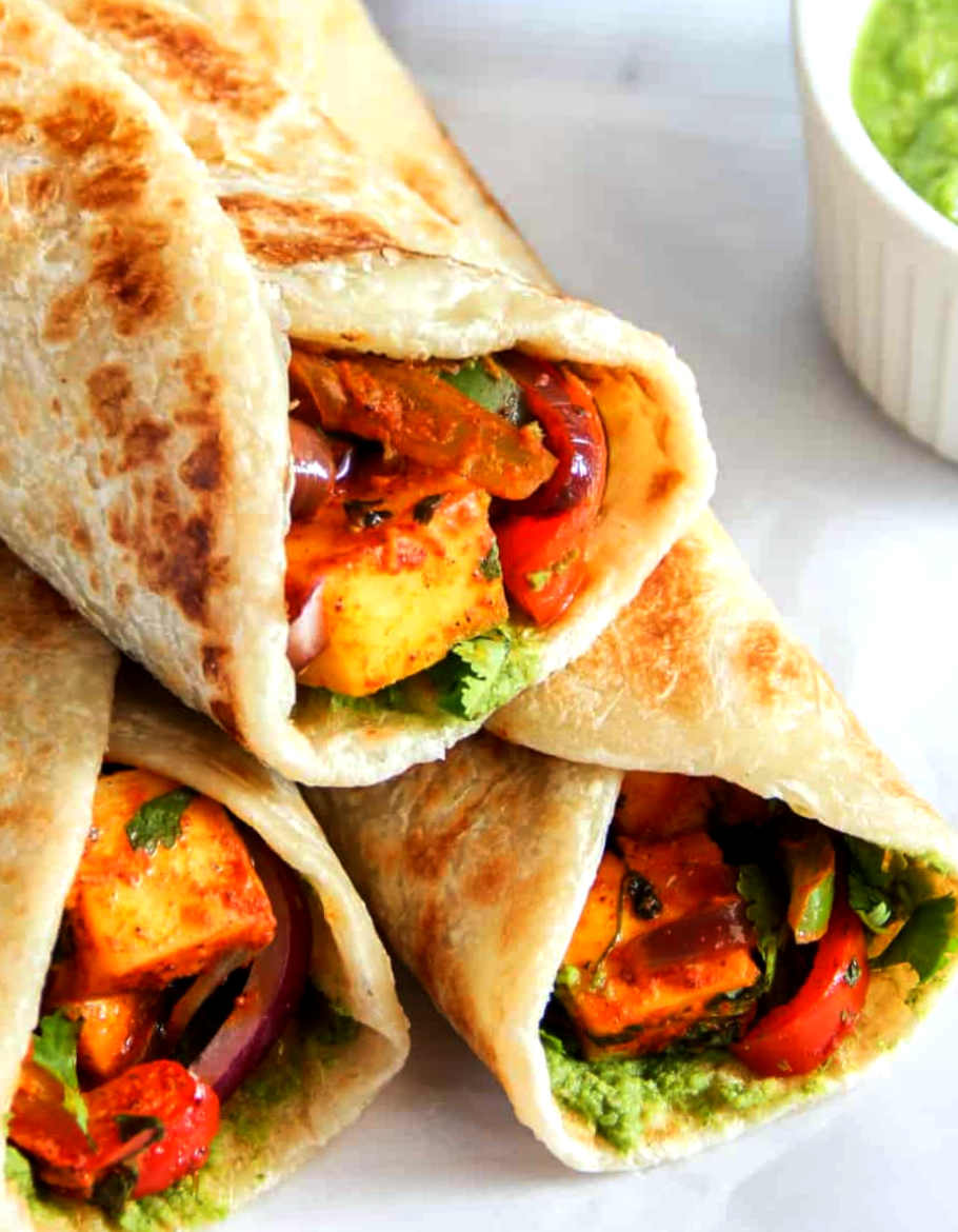 Paneer-kathi-roll