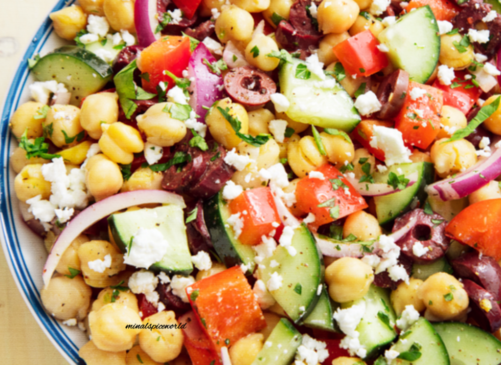 Chickpea salad