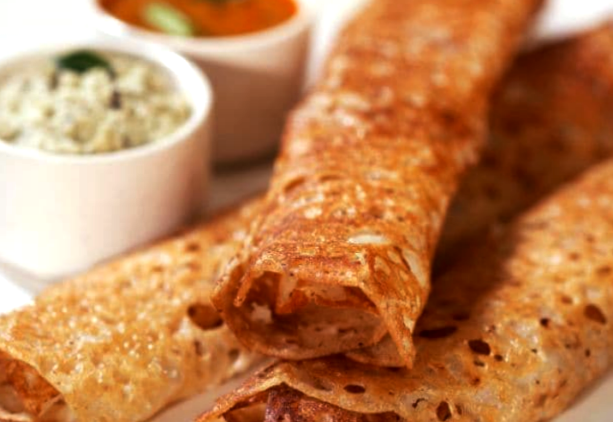 Oats Dosa With Sambher