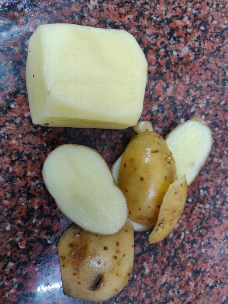 peel potato