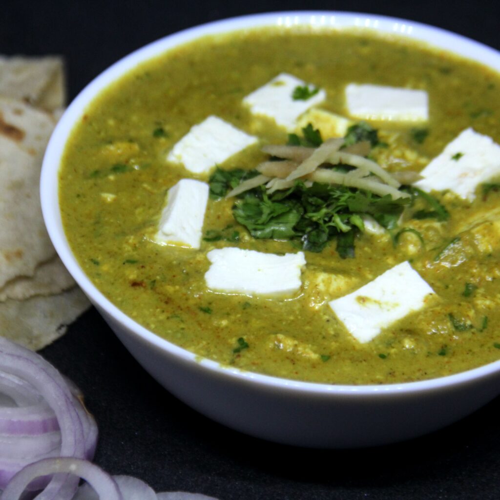 coriander paneer