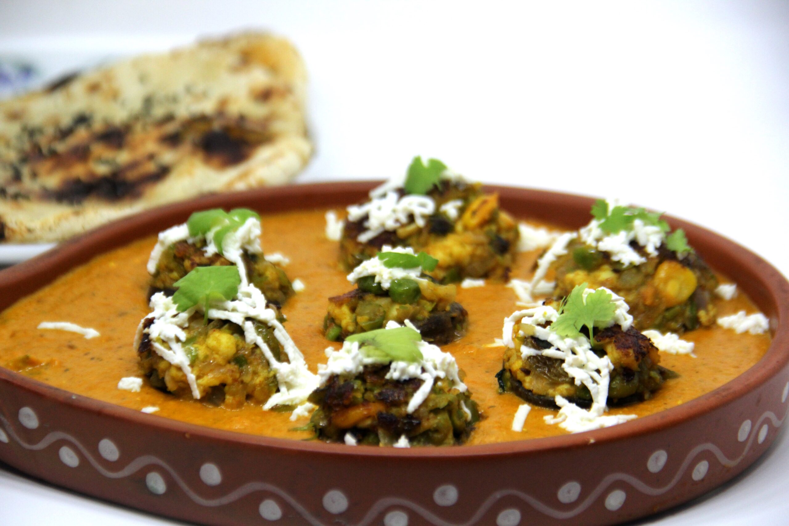 stuffed mushroom curry