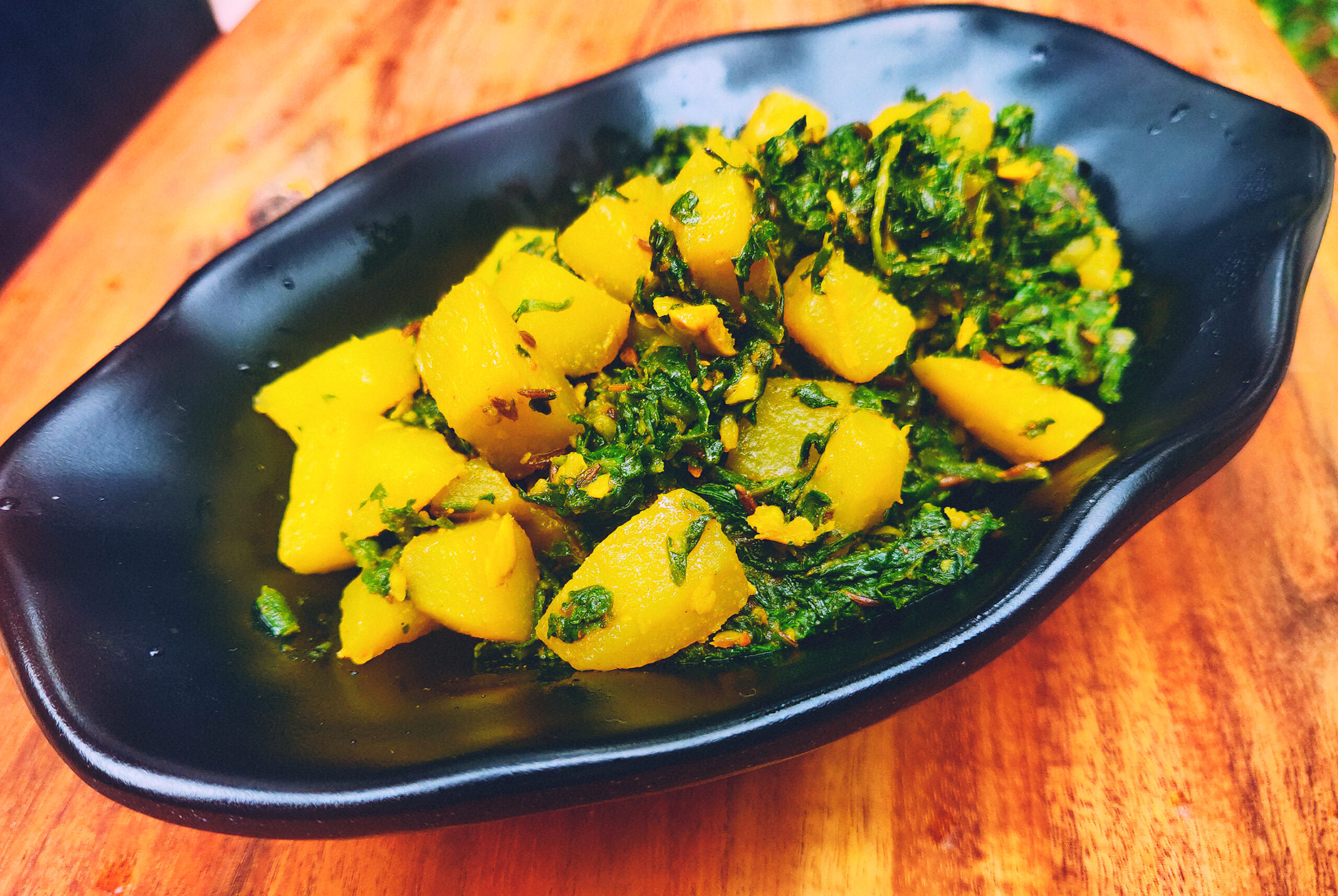 Aloo palak