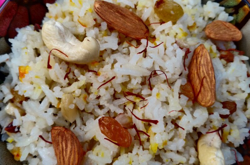 SWEET RICE 'ZAFRANI ZERDA PULAV'