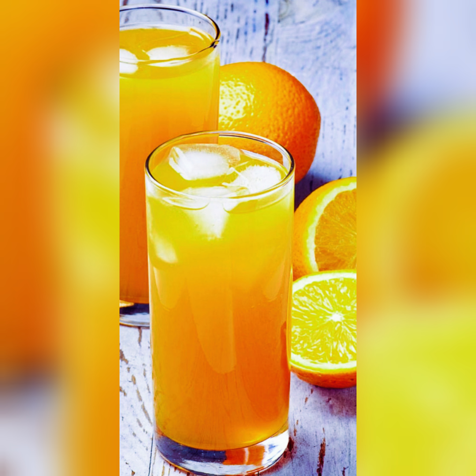 orange blossom mocktail