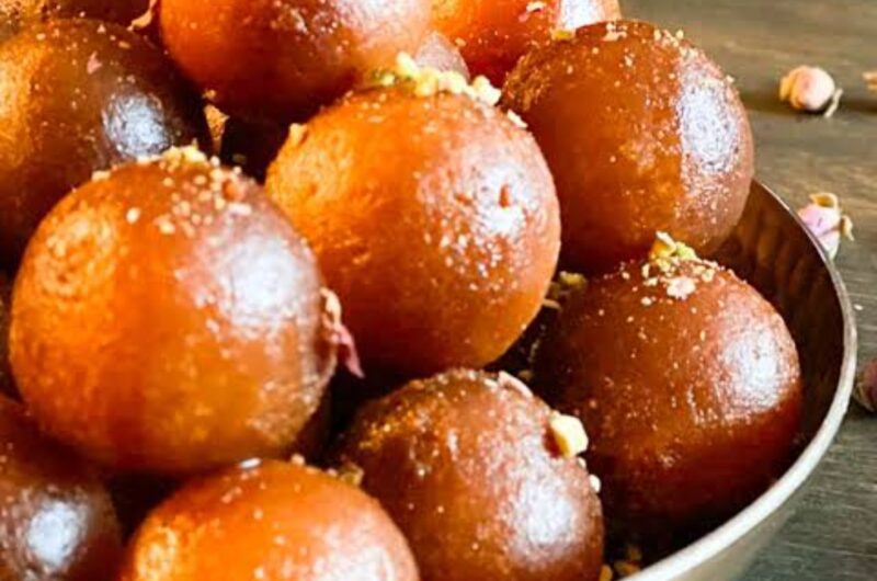 Bread Gulab Jamun