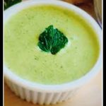 Green chutney raita ( coriander and mint curd dip)